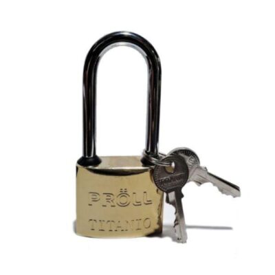 CANDADO BRONCEADO PROLL - 40 ARCO ALTO TITANIO (6)