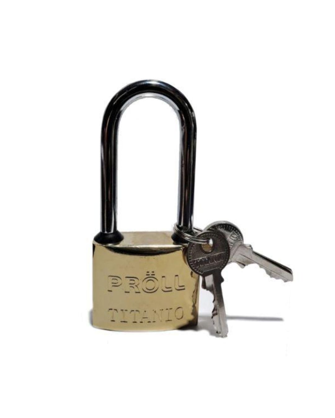 CANDADO BRONCEADO PROLL - 50 ARCO ALTO TITANIO (6)