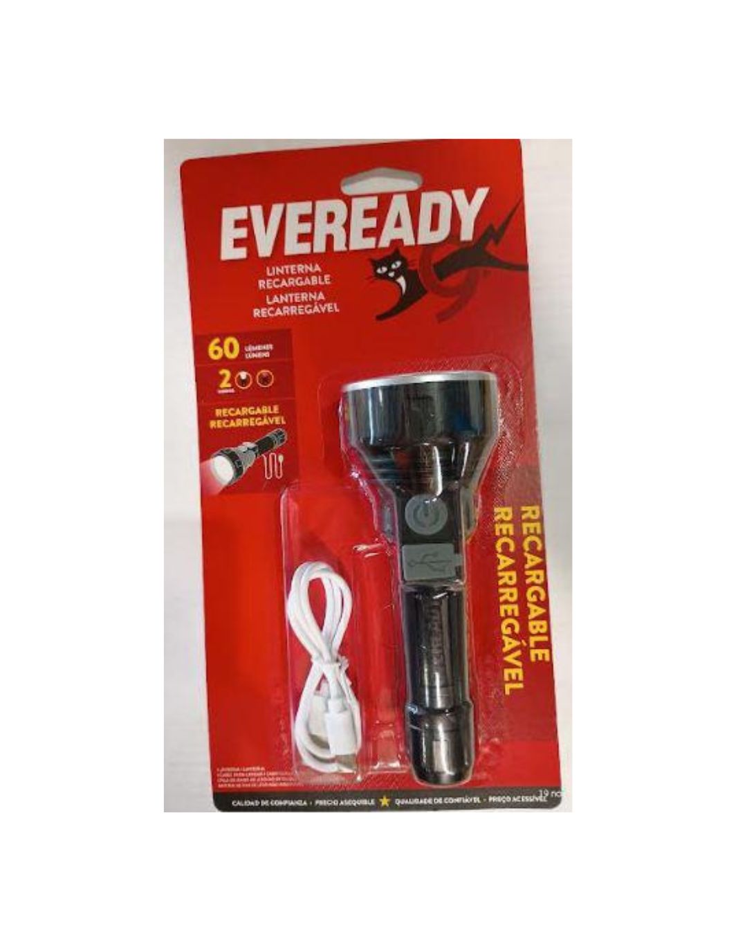LINTERNA EVEREADY RECARGABLE USB - 1 LED VPHCL4.L1 LA (1)