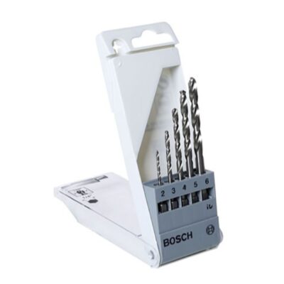 BOSCH SET DE 5 MECHAS METAL HSS-G (23456MM) HEX