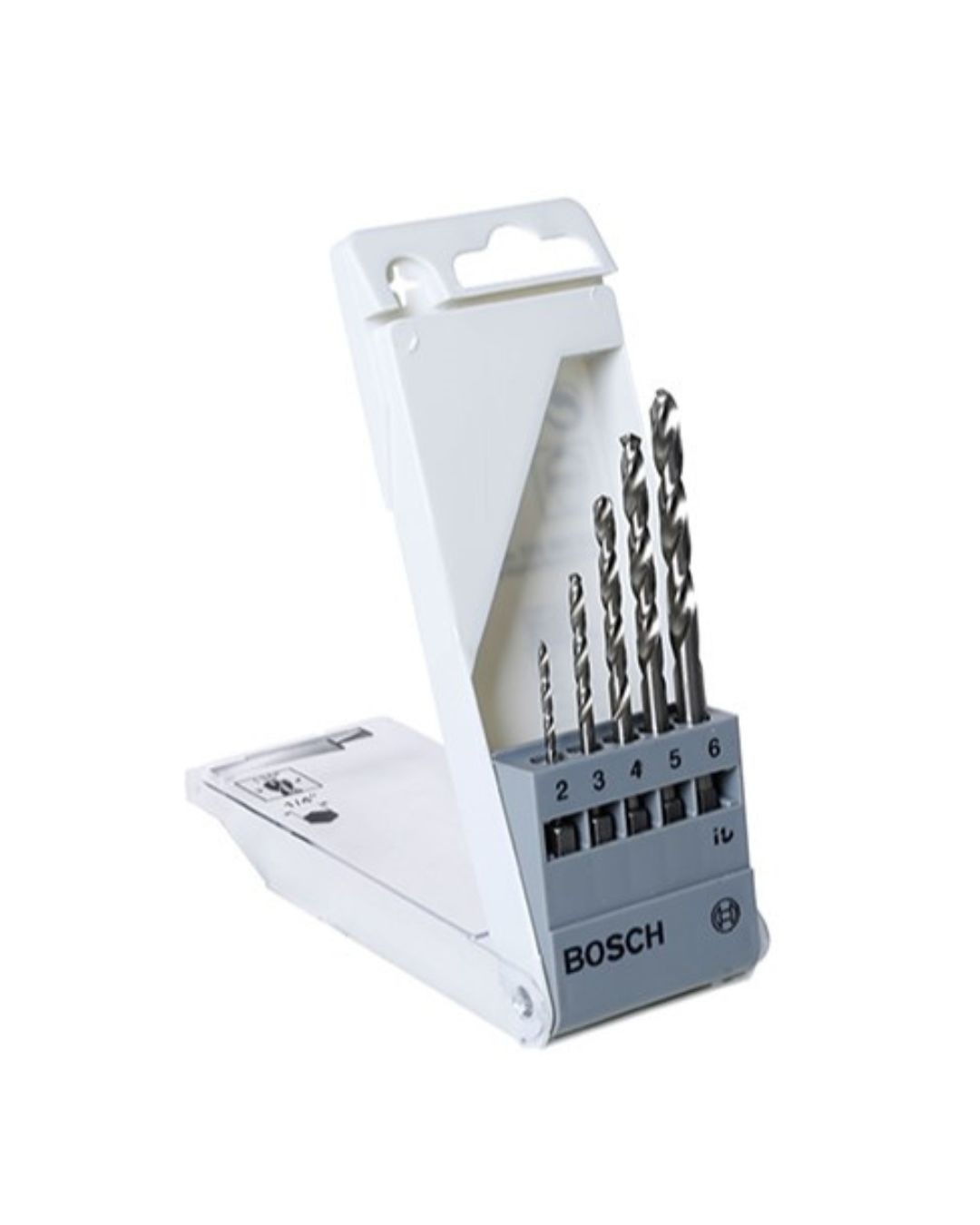 BOSCH SET DE 5 MECHAS METAL HSS-G (23456MM) HEX