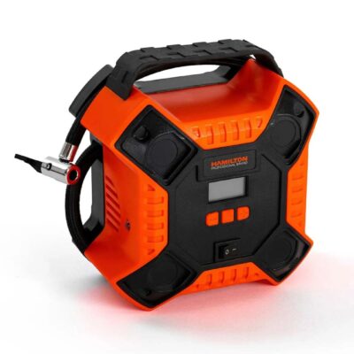 COMPRESOR DE AIRE 12V PARA AUTOMOTORES - DISPLAY DIGITAL