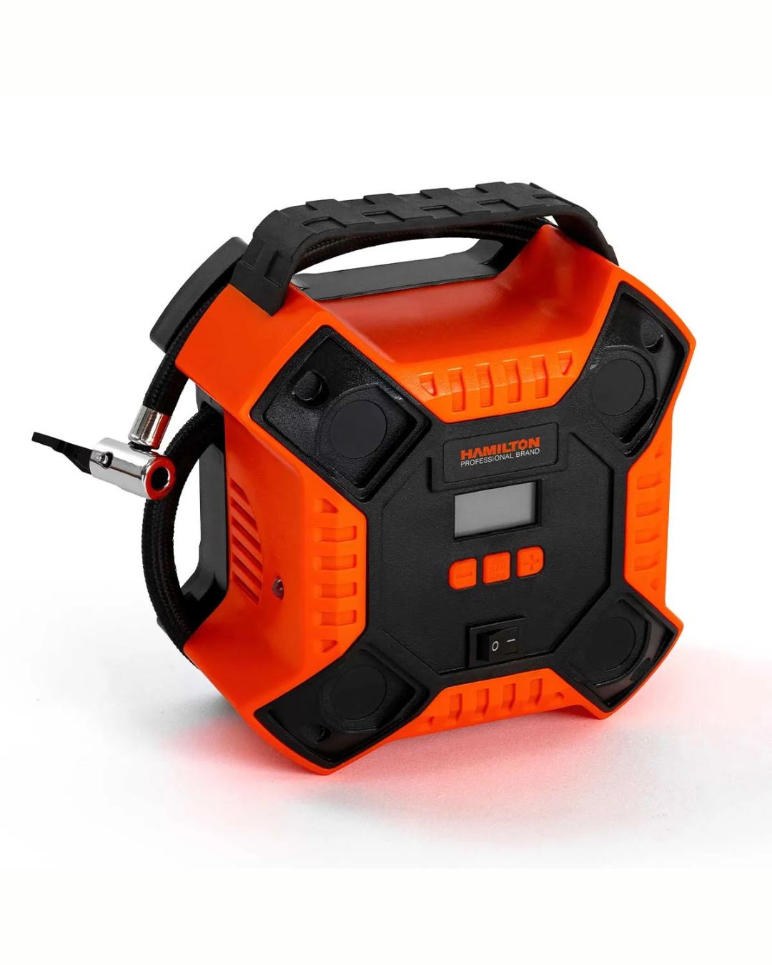 COMPRESOR DE AIRE 12V PARA AUTOMOTORES - DISPLAY DIGITAL