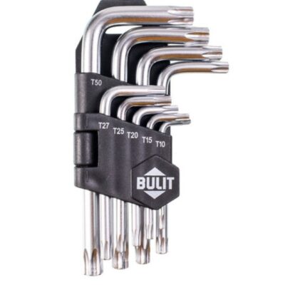 SET DE LLAVES TORX 9 PIEZAS- CROMO VANADIO