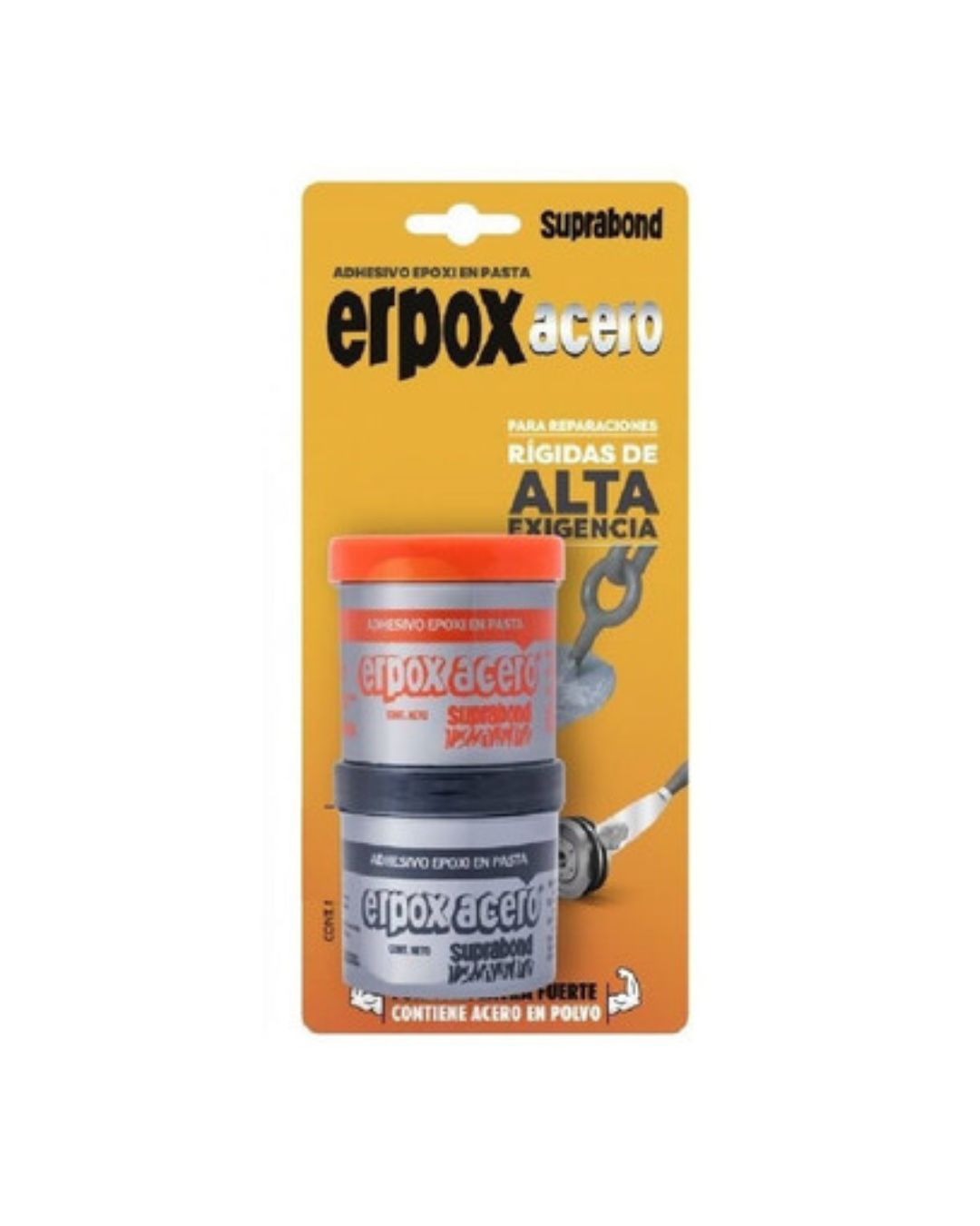ERPOX ACERO - JUEGO POTES 105 G