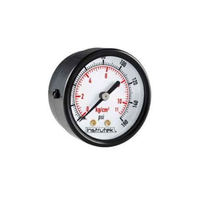 MANOMETRO | CMP MAX, 180PSI | 1/4 BASP - 1/2"" - 12,7 MM Ø (G 04- COMPRESORES