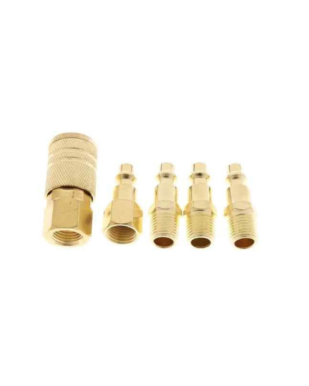SET DE 5 PIEZAS DE ACOPLE RAPIDO 1/4"" | CMP 25/50/100L | 04- COMPRESORES