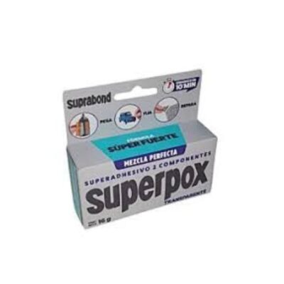 SUPERPOX SUPERADHESIVO TRANSPARENTE ESTUCHE X 16 G
